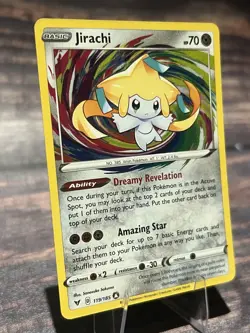 Jirachi 119/185 (NM) - SWSH04: Vivid Voltage - Amazing Rare - Pokemon TCG - Image 2