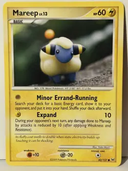 Mareep 82/127 Platinum NM Pokemon Fast Shipping - Image 1