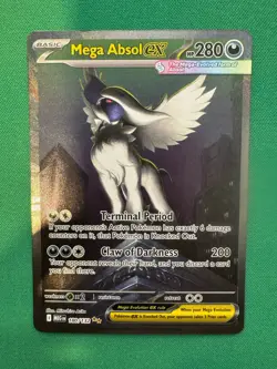 Pokemon TCG Mega Absol EX 180/132 Special Illustration Rare Mega Evolution LP - Image 1