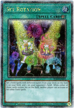 YuGiOh! Set Rotation RA03-EN065 - Quarter Century Secret Rare - 1st Edition NM/M - Image 1