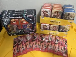 One Piece Sealed TCG Lot Everything In Picture. See Description - Image 1
