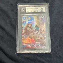2025 One Piece TCG Charlotte Pudding OP10 (SP) ST12-012 BGS 9 ENGLISH - Image 1