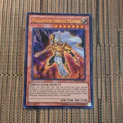 1996 Yu-Gi-Oh! Palladium Oracle Mahad Card MVP1-EN053 Ultra Rare - Image 5