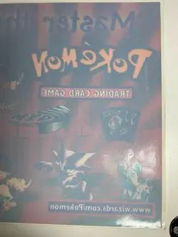 POKEMON The Trading Card Game Gym Challenge Retailer Window Cling Promo - Image 2