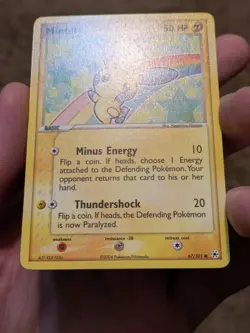 Minun 67/101 - EX Hidden Legends Set Pokemon Card - LP to MP - Image 3