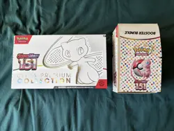 Pokemon 151 Ultra Premium Collection UPC w/Playmat & Empty Bundle Case NO CARDS - Image 1