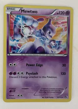 Mewtwo 53/113 Holo - Legendary Treasures - Pokemon Card - LP - Image 1