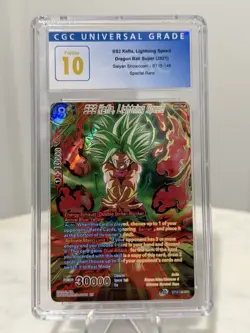 2021 DRAGON BALL SUPER SPECIAL RARE #BT15-148 SS2 KEFLA, LIGHTNING SPEED CGC 10 - Image 2