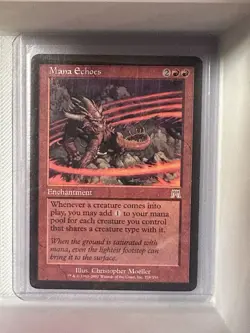 Mana Echoes Onslaught Regular Rare Red Enchantment Wizards Christopher Moeller - Image 1