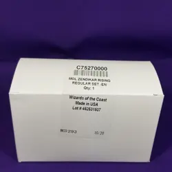 MTG Zendikar Rising ZNR ~ Magic Online MOL ~ Complete Set ~ Factory Sealed! - Image 1