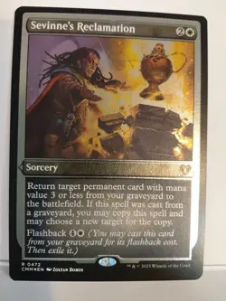 Sevinne's Reclamation (Foil Etched) Commander Masters Foil - Image 1
