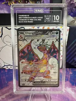 Pokemon Charizard ex Premium Coll. Promo SVP EN 056 PSA 10 Gem Mint - Image 1