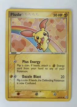 2004 Pokemon Plusle 69/101 Hidden Legends Near Mint - Image 1