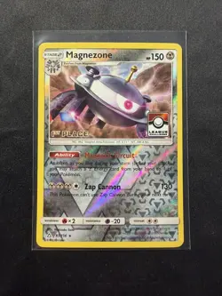 Pokemon Magnezone 83/156 - Ultra Prism League Challenge Promo - 1st Place LP - Image 1