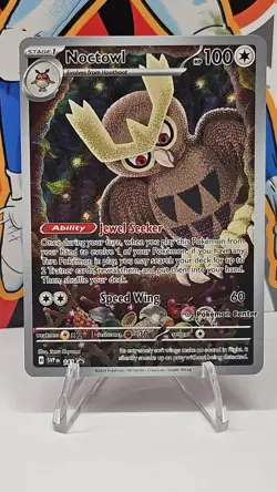 Pokemon TCG - Noctowl Black Star Promo SVP EN 141 - Stellar Crown - Image 1