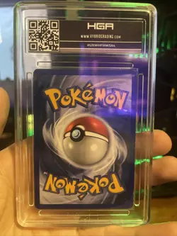Eevee Pokemon (2000) Black Star Promo- 11 Holo Pokemon league HGA NM/Mint 8.0 - Image 2
