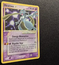 Pokemon HOLON PHANTOMS - #103/110 Mewtwo Gold Star - Ultra Rare Holo - ENG - DMG - Image 5
