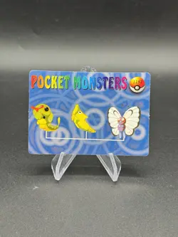 Oddish Vileplume Holo Pokemon Vintage Pocket Monsters Vending Prism Sticker 1197 - Image 2