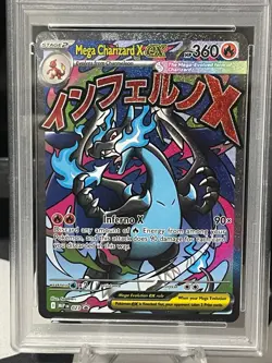 Mega Charizard X EX 2025 Pokemon Mega Evolution Promo 023 PSA 10 - Image 2
