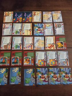 Vintage 1998 Topps Pokemon Trading Card Lot Of 107 + Binder - Image 2
