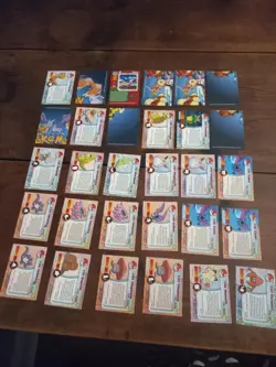 Vintage 1998 Topps Pokemon Trading Card Lot Of 107 + Binder - Image 4
