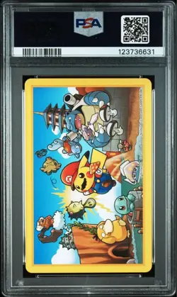 PSA 10 Pokemon 2016 Mario Pikachu Playing Cards Luigi Royal Flush 10 J Q K A Set - Image 4