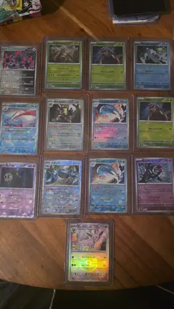 13x terastal festival pokemon japanese masterball card lot - Image 1