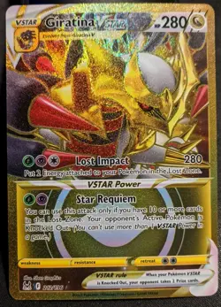 Giratina VSTAR Secret Lost Origin 212/196 Pokemon Card TCG MINT/NEAR MINT - Image 2
