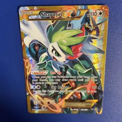 Pokemon TCG Shaymin EX 77a/108 Holo Black Star Promo Card Near Mint Condition - Image 3
