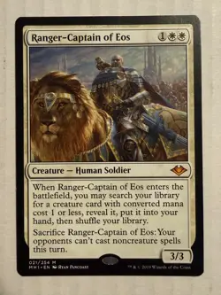 Ranger-Captain of Eos NM Modern Horizons Magic The Gathering MTG - Image 1