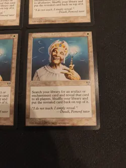 Lot Of 4x MTG Mirage "Enlightened Tutor" Magic The Gathering WoTC LP - Image 2