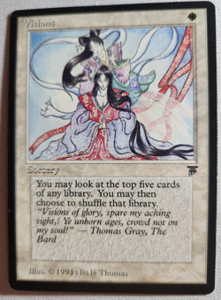 MTG - 1994 - Legends - Visions - Unplayed - Image 1