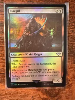MTG - Lord of the Rings - Nazgul FOIL Uncommon - 333 - NM-MINT! - Image 1