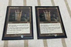 MTG Magic: The Gathering Grim Monolith Urza's Legacy Artifact English Set of 2 - Image 1