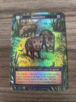 Sorcery Contested Realm FOIL - Squeakers (Foil) - Arthurian Legends (ART) - Image 1