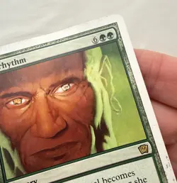 Biorhythm x1 MTG 9th Ninth Edition 1x Magic Damaged Water Damage - Image 3