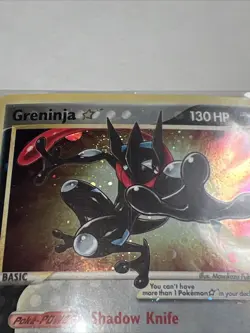 SEALED Greninja Star HD SWIRL* HOLO BLEED* SWSH144 AUTHENTIC Pokemon Card - Image 3