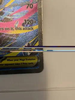 Pokemon Mega Sharpedo EX Full Art Holo Me02 Phantasmal Flames 127/094 - Image 2
