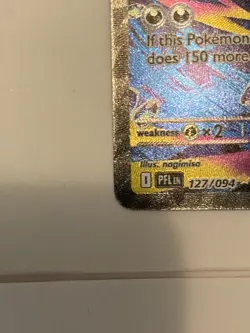 Pokemon Mega Sharpedo EX Full Art Holo Me02 Phantasmal Flames 127/094 - Image 3
