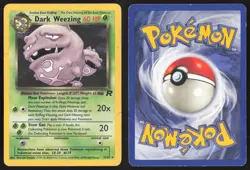 Pokemon TCG | Dark Weezing 31/82 | Team Rocket Rare | Heavily Played - Image 1