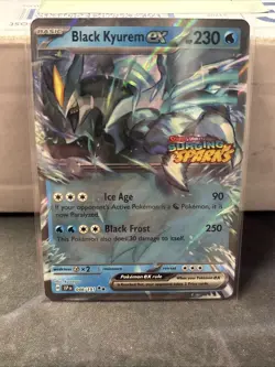 Black Kyurem ex 048/191 Surging Sparks Stamp Promo Double Rare Pokemon TCG NM - Image 1