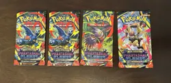 Pokemon TCG Mega Evolution Phantasmal Flames 4 Booster Packs Gengar Lopunny - Image 1