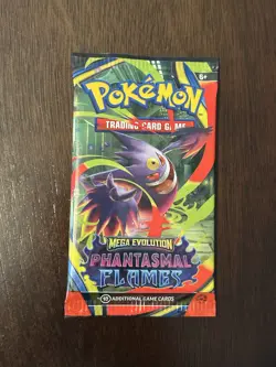 Pokemon TCG Mega Evolution Phantasmal Flames 4 Booster Packs Gengar Lopunny - Image 5