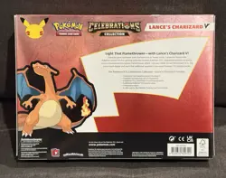 Pokemon TCG Celebrations Collection Box - Lance's Charizard V - New Sealed 2021 820650809392 - Image 2