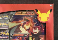 Pokemon TCG Celebrations Collection Box - Lance's Charizard V - New Sealed 2021 820650809392 - Image 3