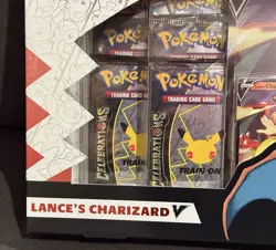 Pokemon TCG Celebrations Collection Box - Lance's Charizard V - New Sealed 2021 820650809392 - Image 5