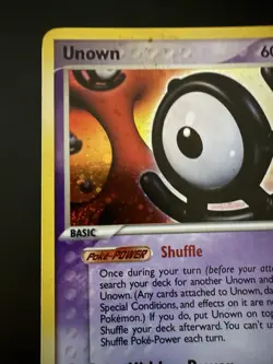 Pokemon TCG Unseen Forces Unown U/28 Rare Holo - Near Mint - Image 3