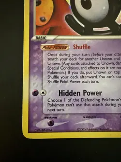 Pokemon TCG Unseen Forces Unown U/28 Rare Holo - Near Mint - Image 4