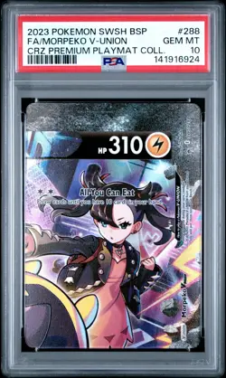 Morpeko & Marnie 2023 Pokemon Black Star Promo #288 PSA 10 - Image 1