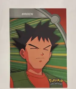 Brock HV8 - Silver Foil - Topps Pokemon Series 3 - Image 1